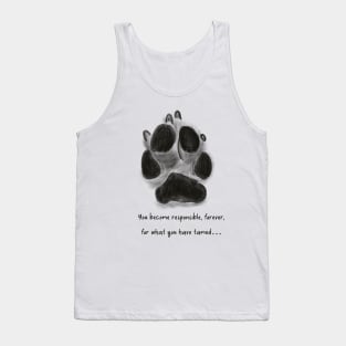 dog paw print Tank Top